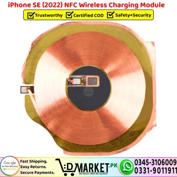 iPhone SE 2022 NFC Wireless Charging Module Coil Replacement - DMarket.Pk