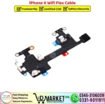 iPhone X Wifi Flex Cable Patta Replacement - DMarket.Pk
