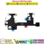 iPhone X Wifi Flex Cable Patta Replacement - DMarket.Pk