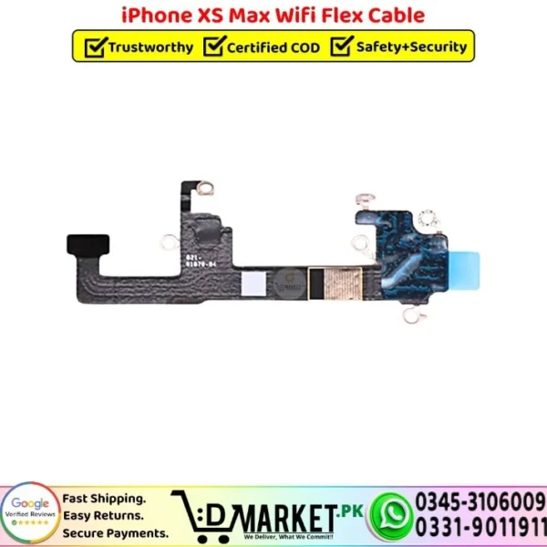 iPhone XS Max Wifi Flex Cable Strip Patta Replacement - DMarket.Pk