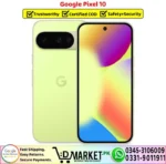 Google Pixel 10 Price In Pakistan