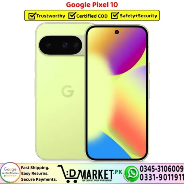 Google Pixel 10 Price In Pakistan