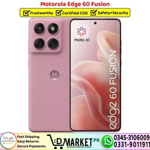 Motorola Edge 60 Fusion Price In Pakistan