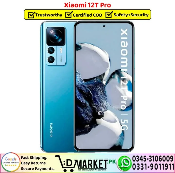 Xiaomi 12T Pro Price In Pakistan Xiaomi 12T Pro Price In Pakistan