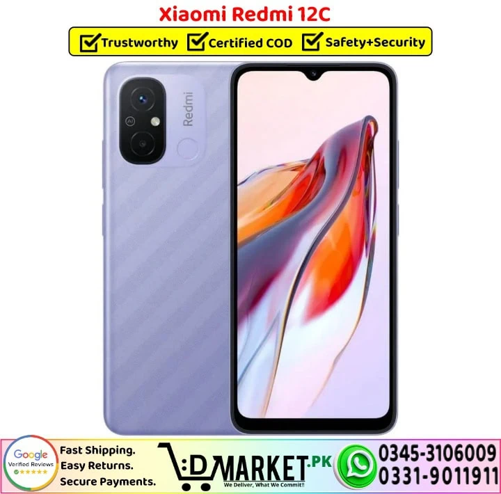 Xiaomi Redmi 12C Price In Pakistan Xiaomi Redmi 12C Price In Pakistan
