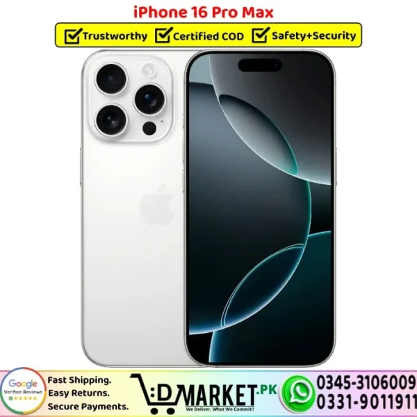 iPhone 16 Pro Max Price In Pakistan